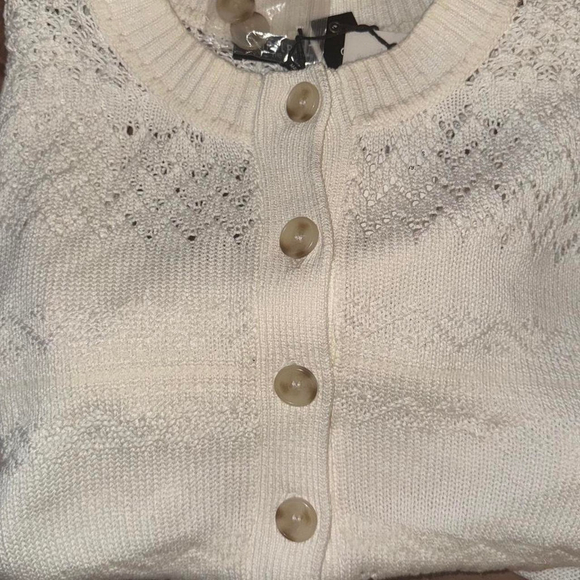 CENTRALPARKWEST
IRIS CROCHET SWEATER size small NWT - Picture 2 of 6